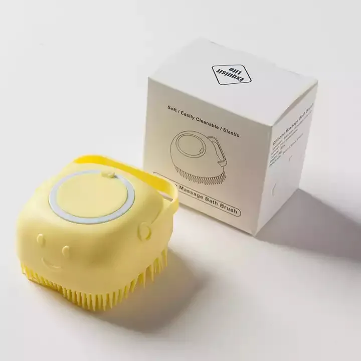 Cepillo masajeador con champú